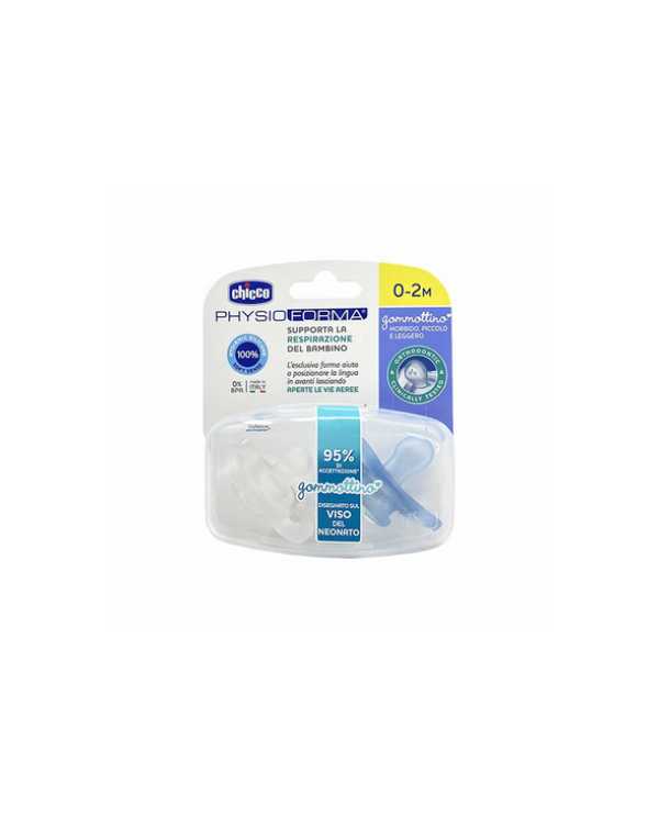 CHICCO Gommottino Boy Sil 0-2 mesi 2pz 980532701