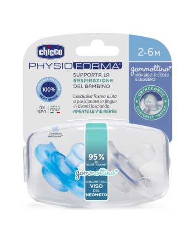 CHICCO Gommottino Boy Silicone 2-6 mesi 2pz 980532749