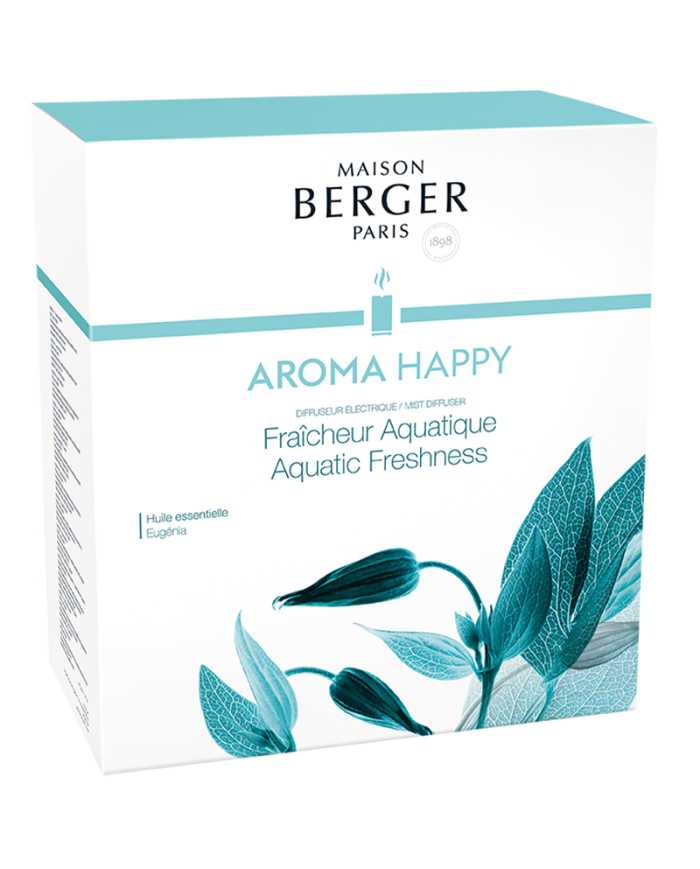 MAISON BERGER PARIS - Diffusore Elettrico AROMA HAPPY con ricarica Aquatic Freshness da 475ml 3127290070098 Maison Berger