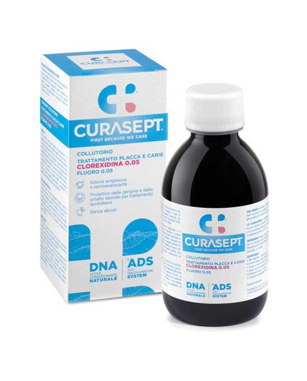 CURASEPT Collutorio 0,05 200 ml ADS + dna 980299729 Curasept