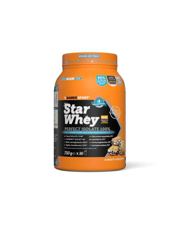 NAMED STAR WHEY ISOLATE COOKIES & CREAM 750 g 934669351 Namedsport