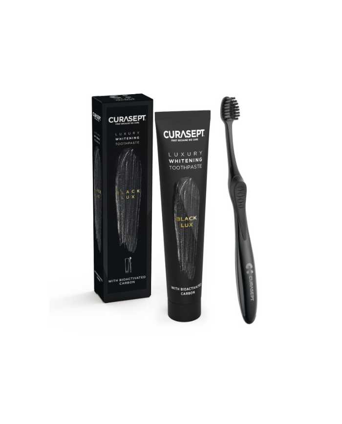 CURASEPT Black Lux Dentifricio + Spazzolino 978576989 Curasept