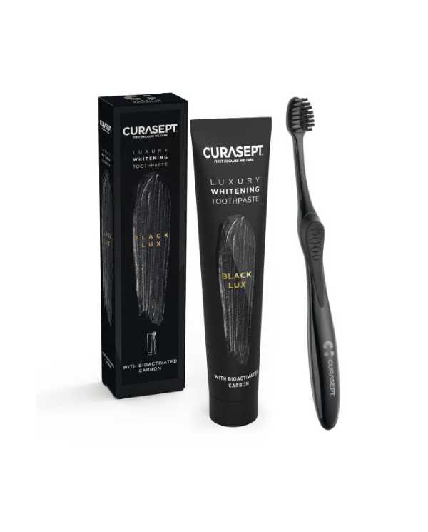 CURASEPT Black Lux Dentifricio + Spazzolino 978576989 Curasept