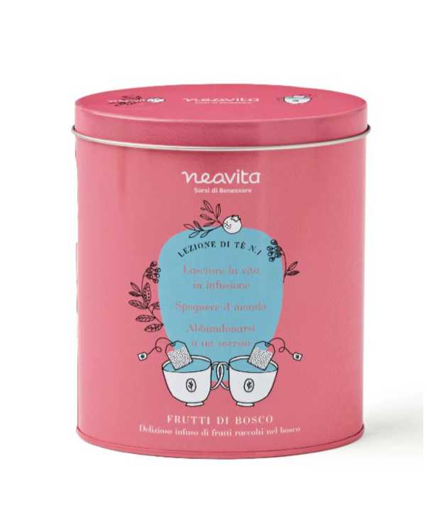 NEAVITA Oval Tin Lezioni Tè Rosa 984795447 Neavita