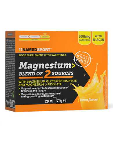 NAMED Magnesium Blend of 2 Sources 20 Bustine 985509280 Namedsport
