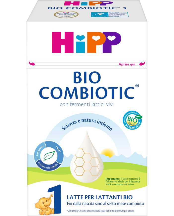 HIPP Bio Combiotic 1 Latte in Polvere 600 gr