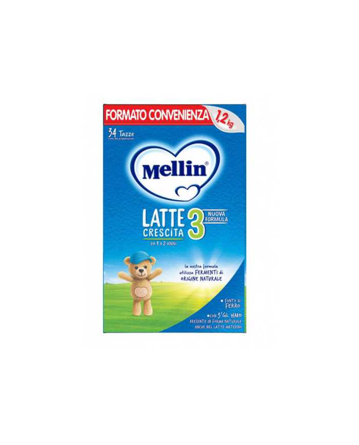 MELLIN Latte Crescita 3 Polvere 1,2 kg 980251538 Mellin