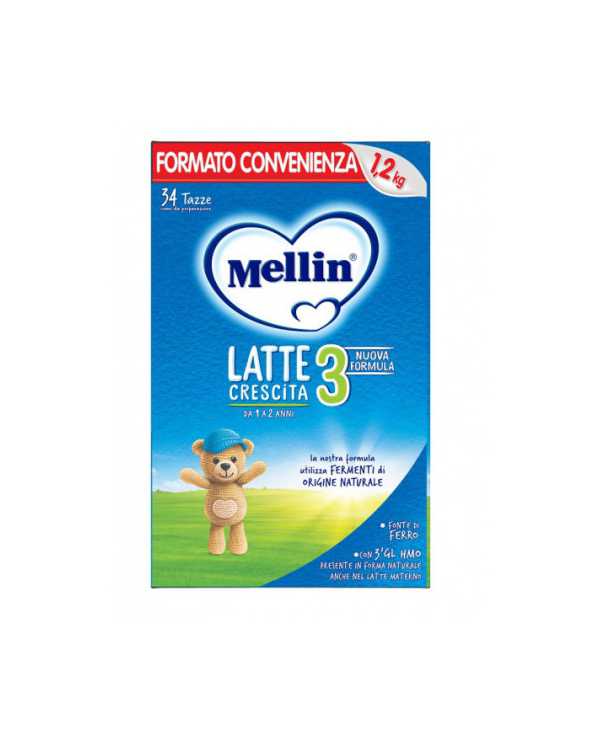 MELLIN Latte Crescita 3 Polvere 1,2 kg 980251538 Mellin