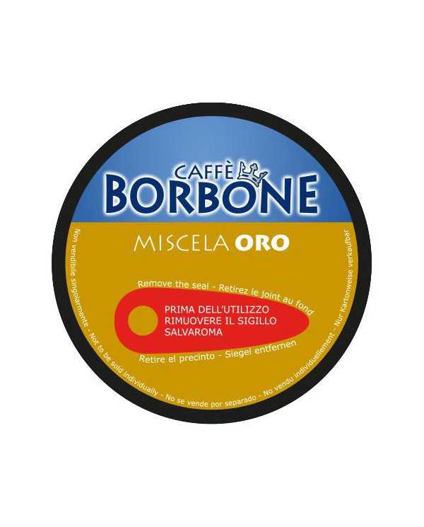 CAFFÈ BORBONE Miscela Oro Compatibile Con Nescafé Dolce Gusto 15 Capsule  Caffè Borbone