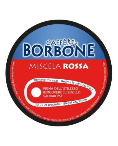 CAFFÈ BORBONE Miscela Rossa Compatibile Con Nescafé Dolce Gusto 15 Capsule  Caffè Borbone