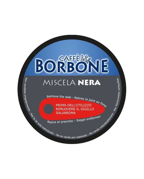 CAFFÈ BORBONE Miscela Nera Compatibile Con Nescafé Dolce Gusto 15 Capsule  Caffè Borbone