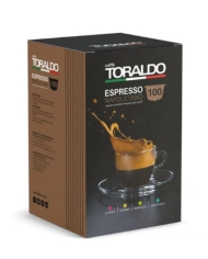 CAFFÈ TORALDO Espresso Napoletano Miscela Classica Compatibile Con Nescafé Dolce Gusto 100 Capsule  Caffè Toraldo