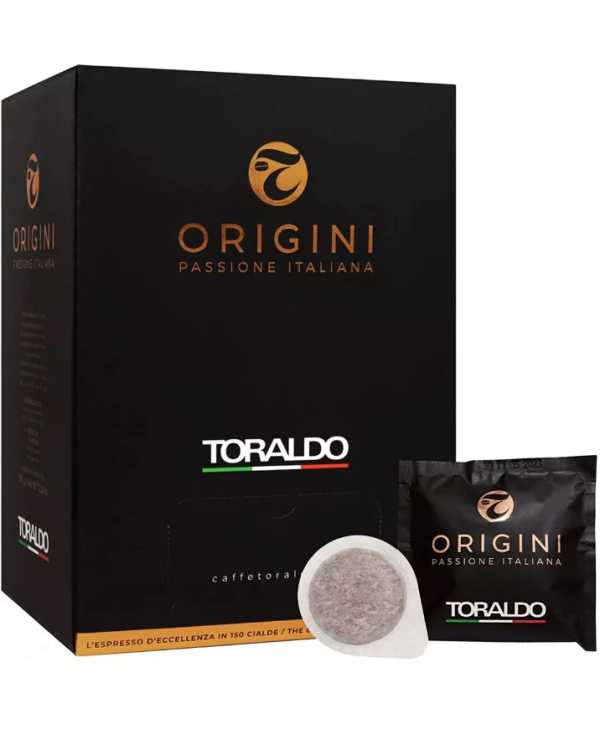 CAFFÈ TORALDO Origini Passione Italiana 150 Cialde  Caffè Toraldo