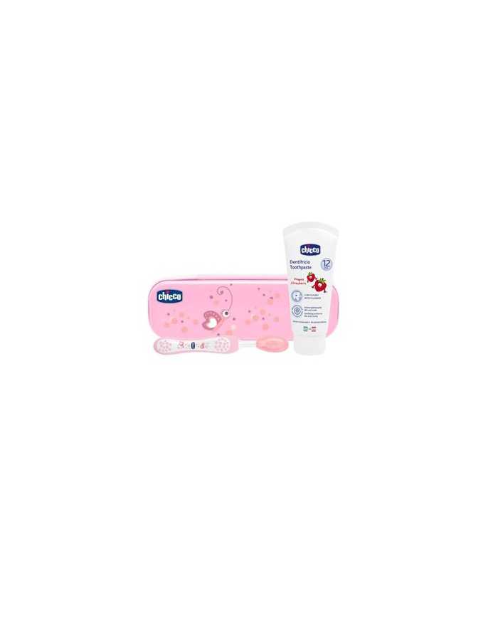 CHICCO Set Dentale Rosa Fluoro 926572506 Chicco