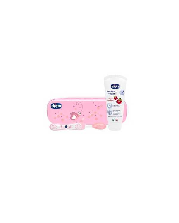 CHICCO Set Dentale Rosa Fluoro 926572506 Chicco