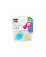 CHICCO Succhietto Air Boy Silicone 6-16 m 2 pz 970801940 Chicco