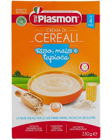 PLASMON Cereali Crema di Riso, Mais e Tapioca 8001040415986 Plasmon