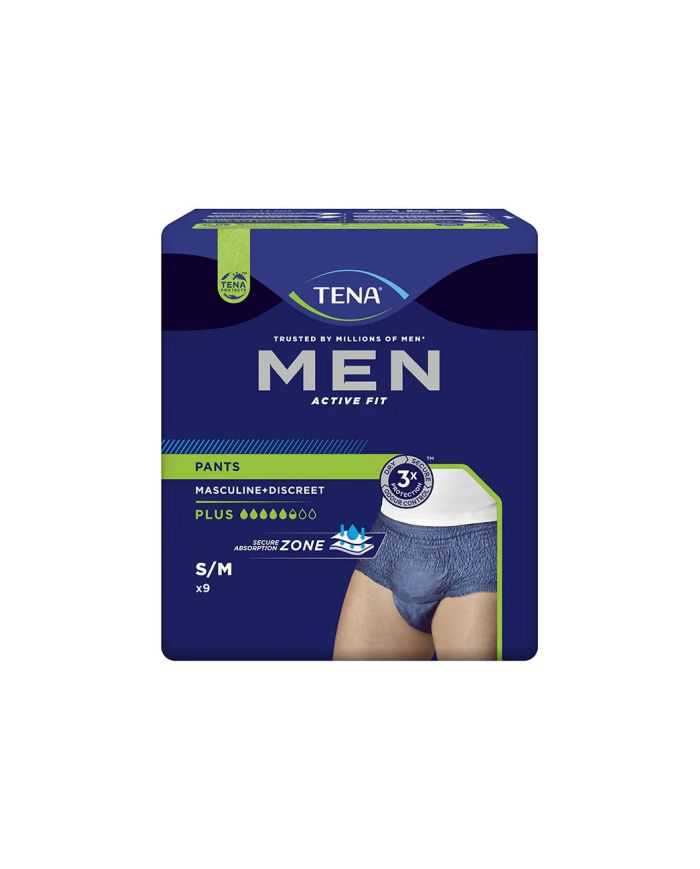 TENA Men Active Fit Pants Plus S/M 7322540887624 Tena