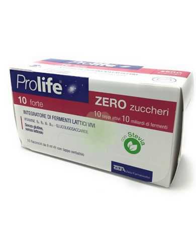 PROLIFE 10 Forte Zero Zuccheri Flaconcini 8056772633313