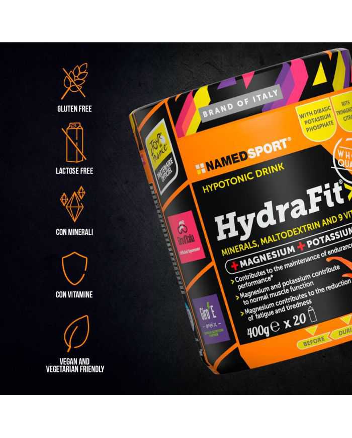 NAMED Hydrafit Polvere 400 gr 8058268961375 Namedsport