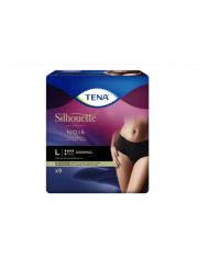 TENA Silhouette Noir Mutandine Assorbenti A Vita Alta Plus L 9 Pezzi  Tena