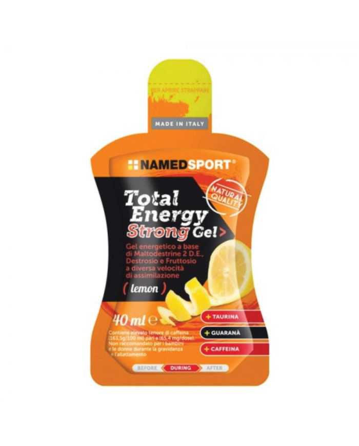 NAMED Total Energy Strong Gel Lemon 40 ml 935010052 Namedsport