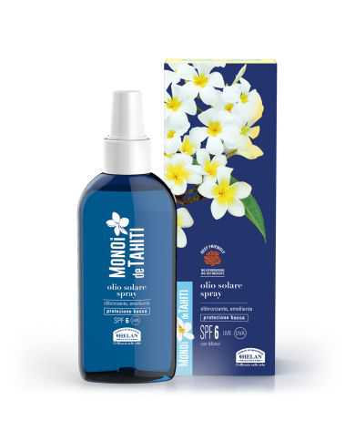 HELAN Monoï de Tahiti Olio Solare Spray Abbronzante Emolliente SPF6 904415989 Helan