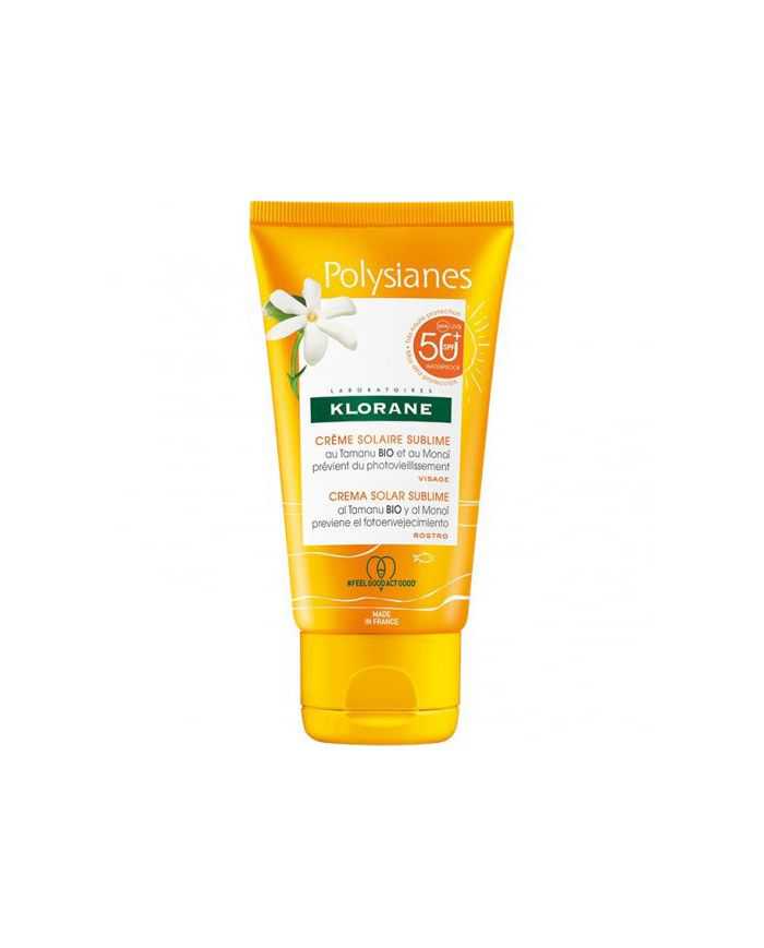 KLORANE Crema Solare Sublime Protezione Molto Alta SPF50+ Viso 983176088 Klorane