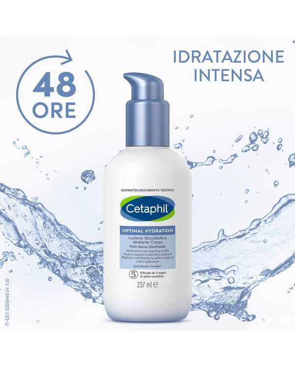 CETAPHIL - Optimal Hydration Lozione Ricostitutiva Idratante Corpo 3499320014731 Cetaphil