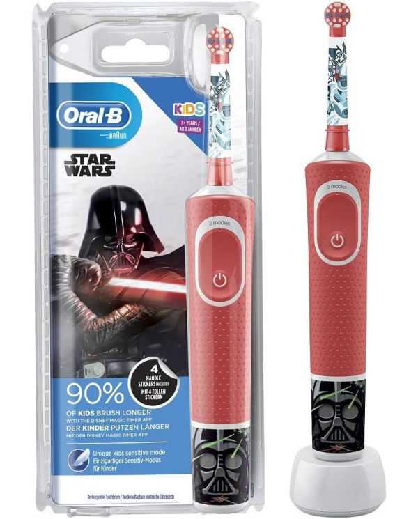 ORAL-B - Spazzolino elettrico Kids Star Wars  Oral-B