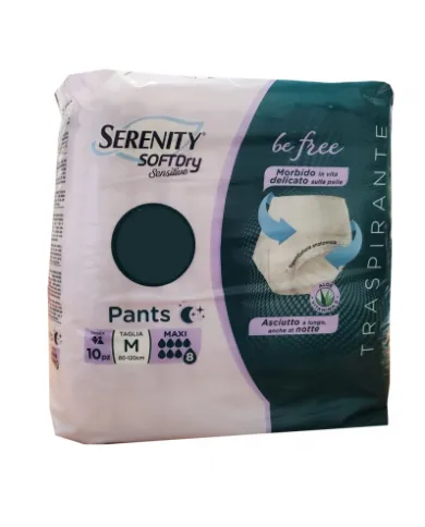 SERENITY Pants Soft Dry Maxi M 10 pezzi