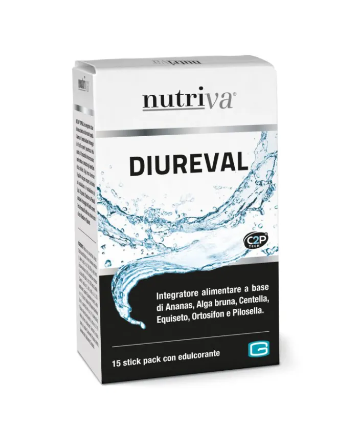 NUTRIVA Diureval Drenante 15 stick