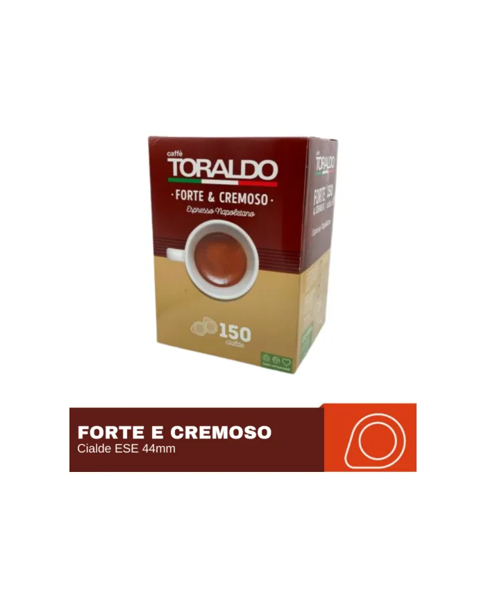 CAFFE' TORALDO Espresso Napoletano Forte e Cremoso 150 cialde