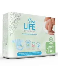 FREELIFE By Bebe Cash taglia 4 (7-14 kg) 48 pannolini