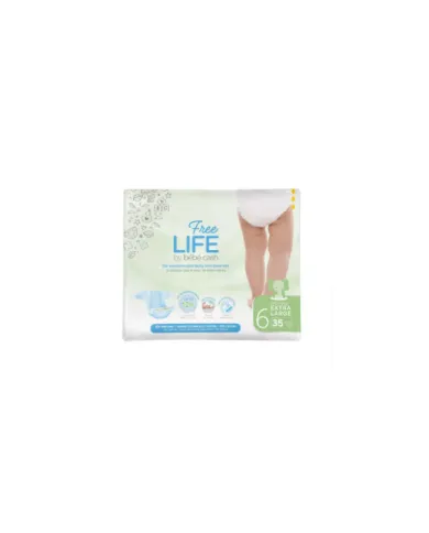 FREELIFE By Bebe Cash pacco convenienza 4 conferzioni da 36 taglia 6 (13-18 kg)- 35 pannolini x4