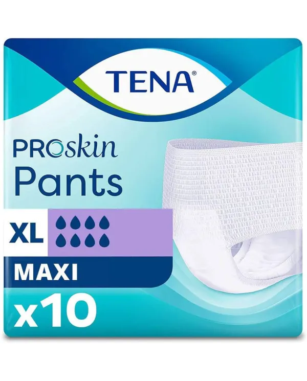 TENA Proskin Pants Maxi XL 4 confezioni da 10 Pezzi