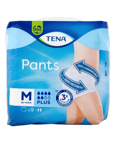 TENA Pants Plus M  4 confezioni da 9 Pezzi