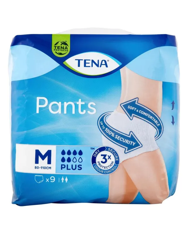 TENA Pants Plus M  4 confezioni da 9 Pezzi