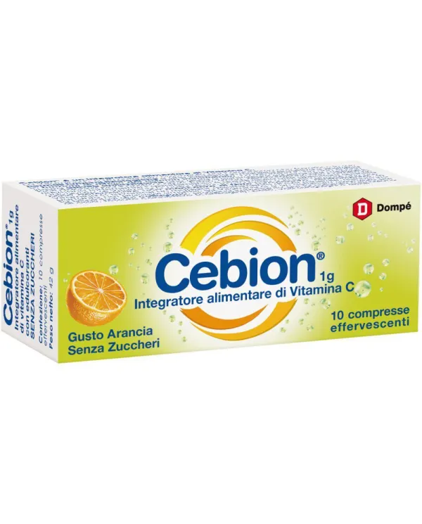 CEBION- Effervescente Senza zucchero Integratore Vitamina C 10 Compresse