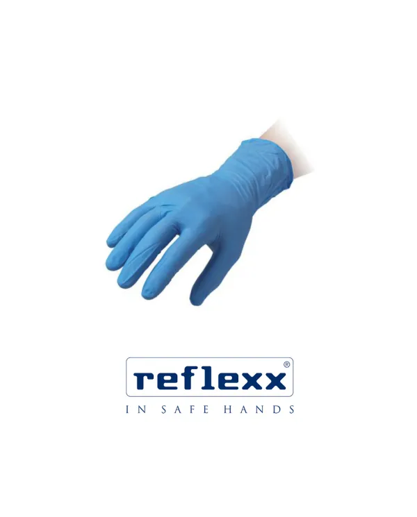 Guanti in nitrile senza polvere Reflexx 70 taglia L