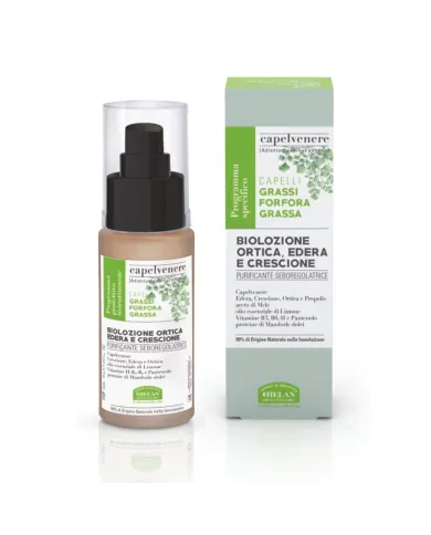 CAPELVENERE LOZIONE PER CAPELLI GRASSI O CON FORFORA GRASSA