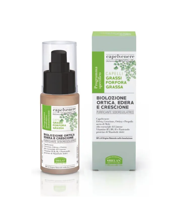 CAPELVENERE LOZIONE PER CAPELLI GRASSI O CON FORFORA GRASSA