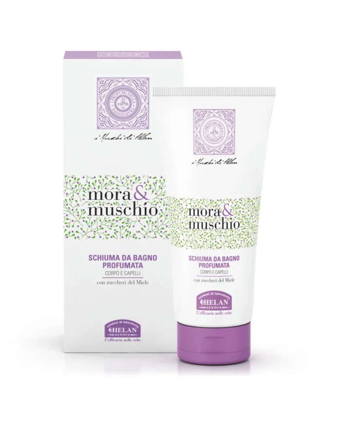 HELAN MORA E MUSCHIO SCHIUMA DA BAGNO PROFUMATA 200ML