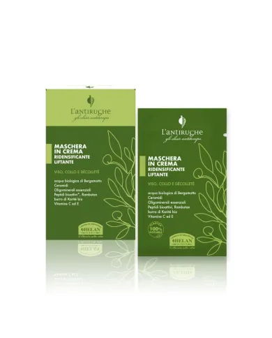 HELAN L'Antirughe Maschera in Crema Ridensificante Liftante 4 bustine da 8 ml