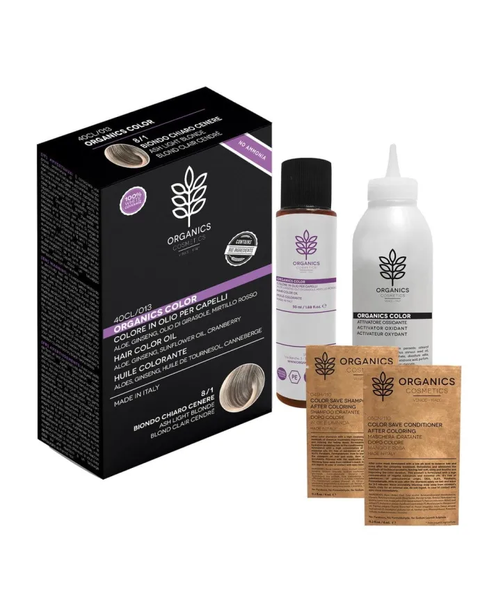 ORGANICS PHARM Organics color 40Cl/013 8/1 BIONDO CHIARO CENERE
