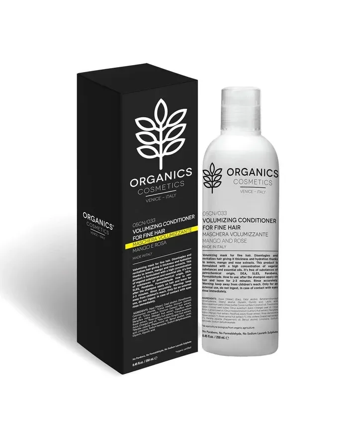ORGANICS PHARM Maschera volumizzante Mango e Rosa 250 ml