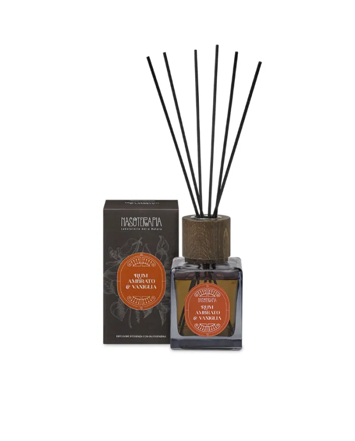 NASOTERAPIA DIFFUSORE D'ESSENZE RUM AMBRATO & VAMIGLIA 500ML