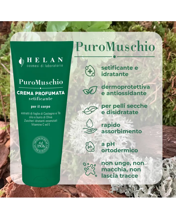 HELAN PURO MUSCHIO CREMA PROFUMATA 200ML